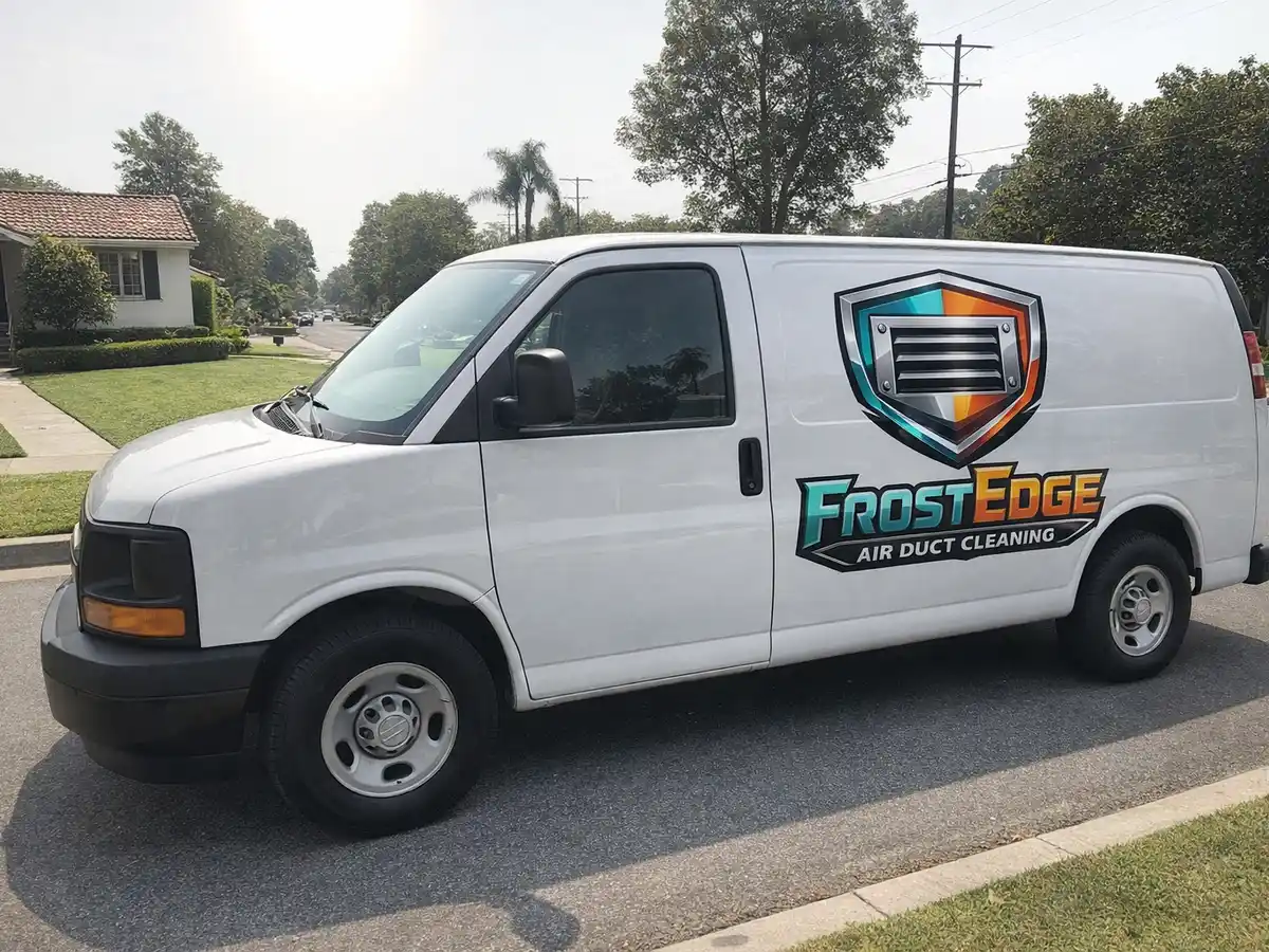 Service van arriving on a Westlake Village, CA street — local same-day coverage